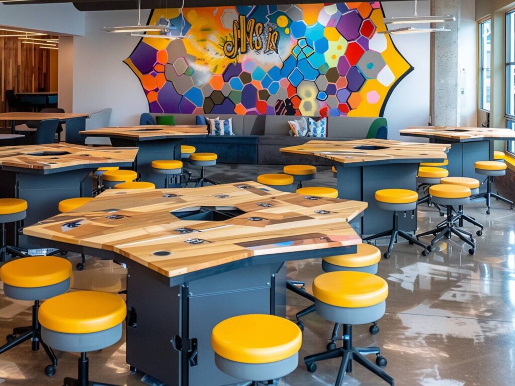 Recenzja: Najlepsze zestawy mebli modułowych do przestrzeni coworkingowych.