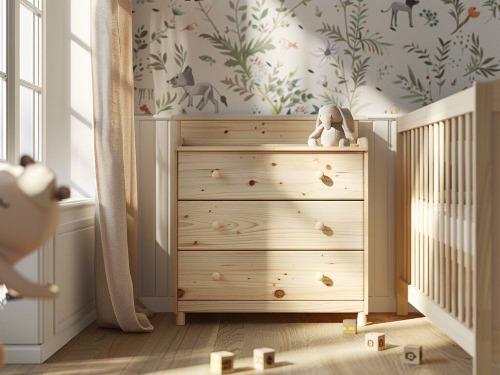 Jakie materiały ekologiczne dominują w produkcji komód dla dzieci