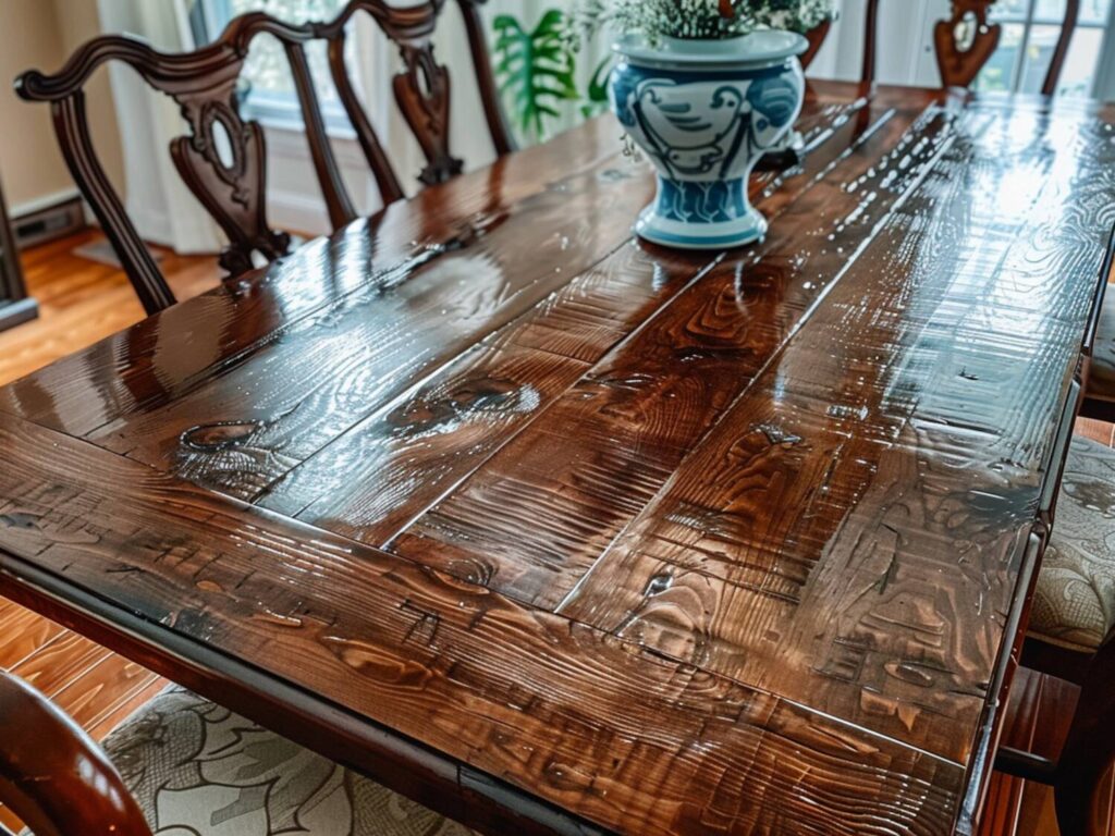 Jak odnowić drewniane stoły i nadać im nowy blask