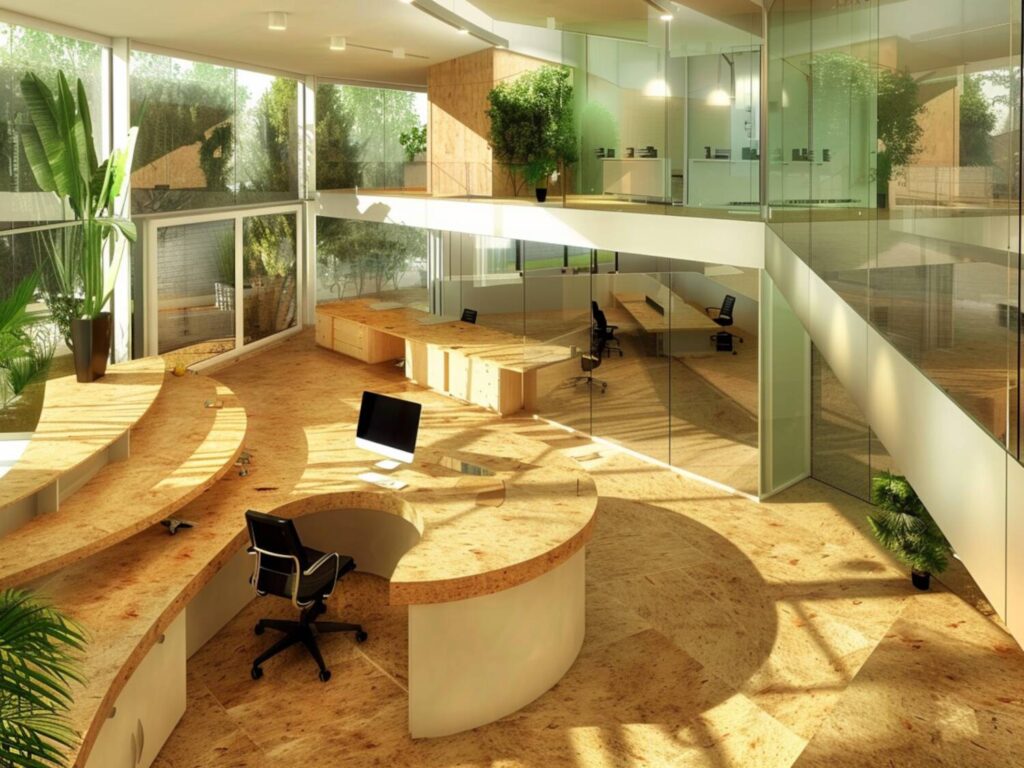 akie style wnętrz będą dominować w przestrzeniach biurowych w 2025 roku