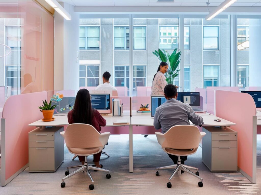 akie style wnętrz będą dominować w przestrzeniach biurowych w 2025 roku