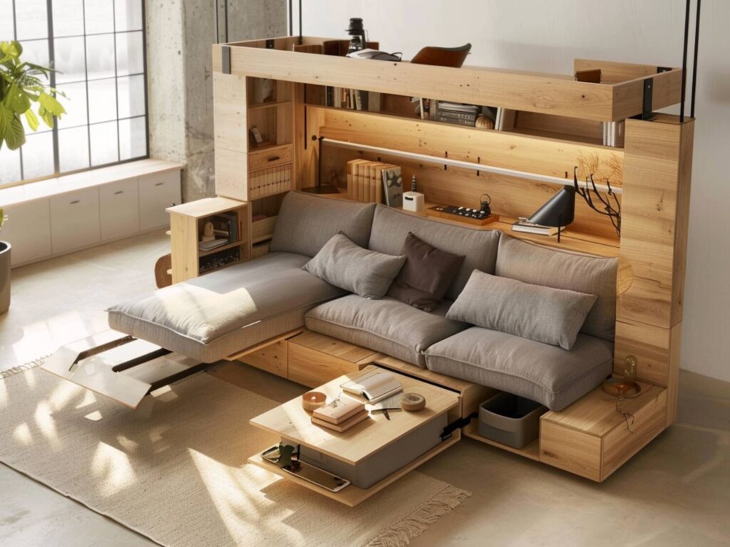 Jakie trendy dominują w projektowaniu mebli do mikroapartamentów