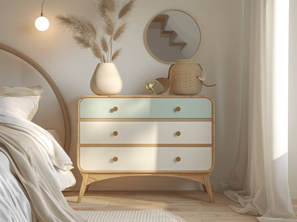: Najlepsze komody w stylu retro do dużych sypialni
