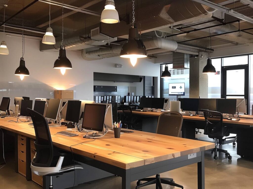 Jakie oświetlenie najlepiej pasuje do przestrzeni coworkingowych
