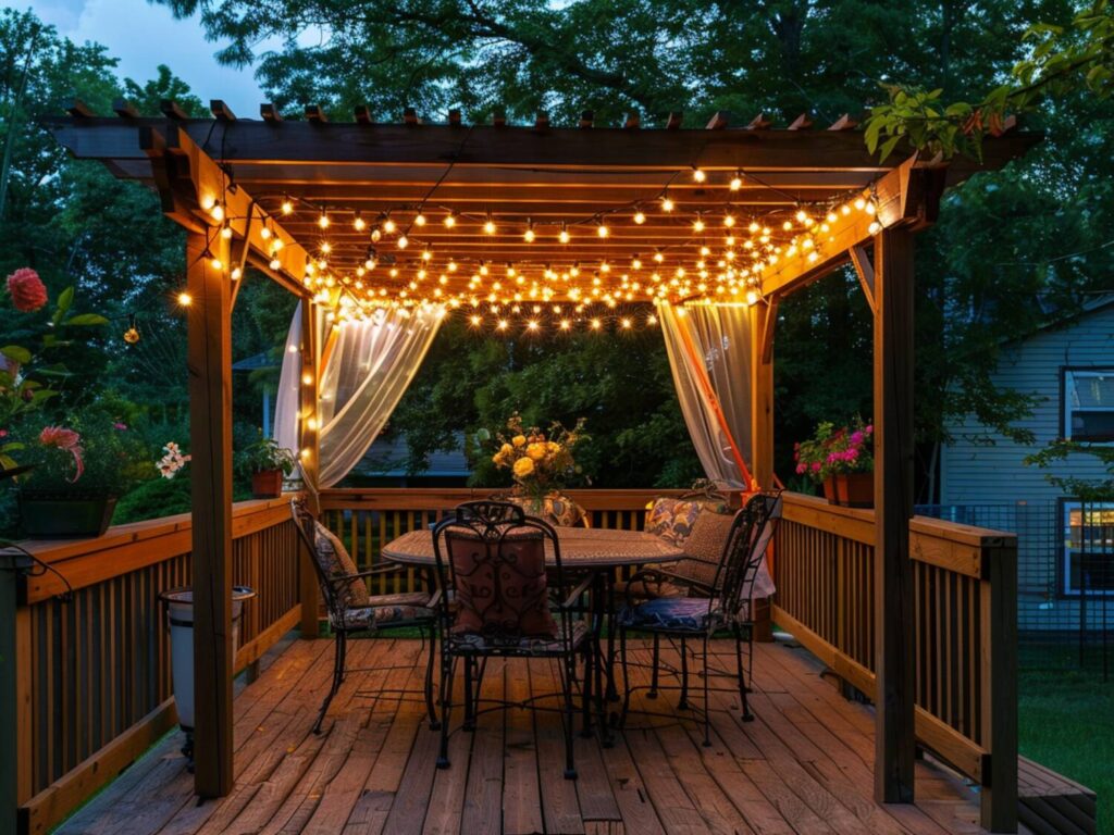 Jakie lampy ogrodowe najlepiej sprawdzą się w przestrzeniach przy pergolach w stylu retro