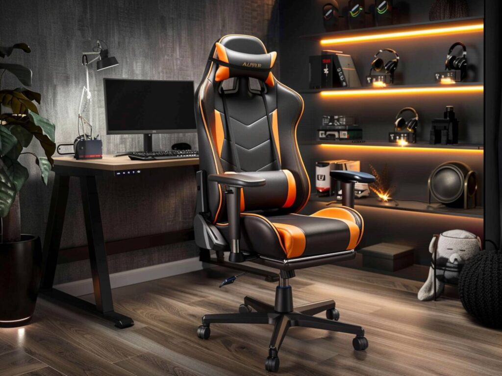 Najlepsze fotele gamingowe z funkcją wsparcia lędźwiowego na 2025 rok.