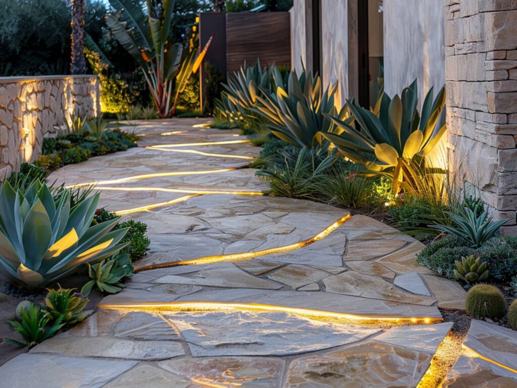 Jak urządzić ogród w stylu śródziemnomorskim z nowoczesnym oświetleniem LED