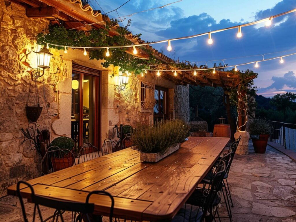 Jak urządzić ogród w stylu śródziemnomorskim z nowoczesnym oświetleniem LED