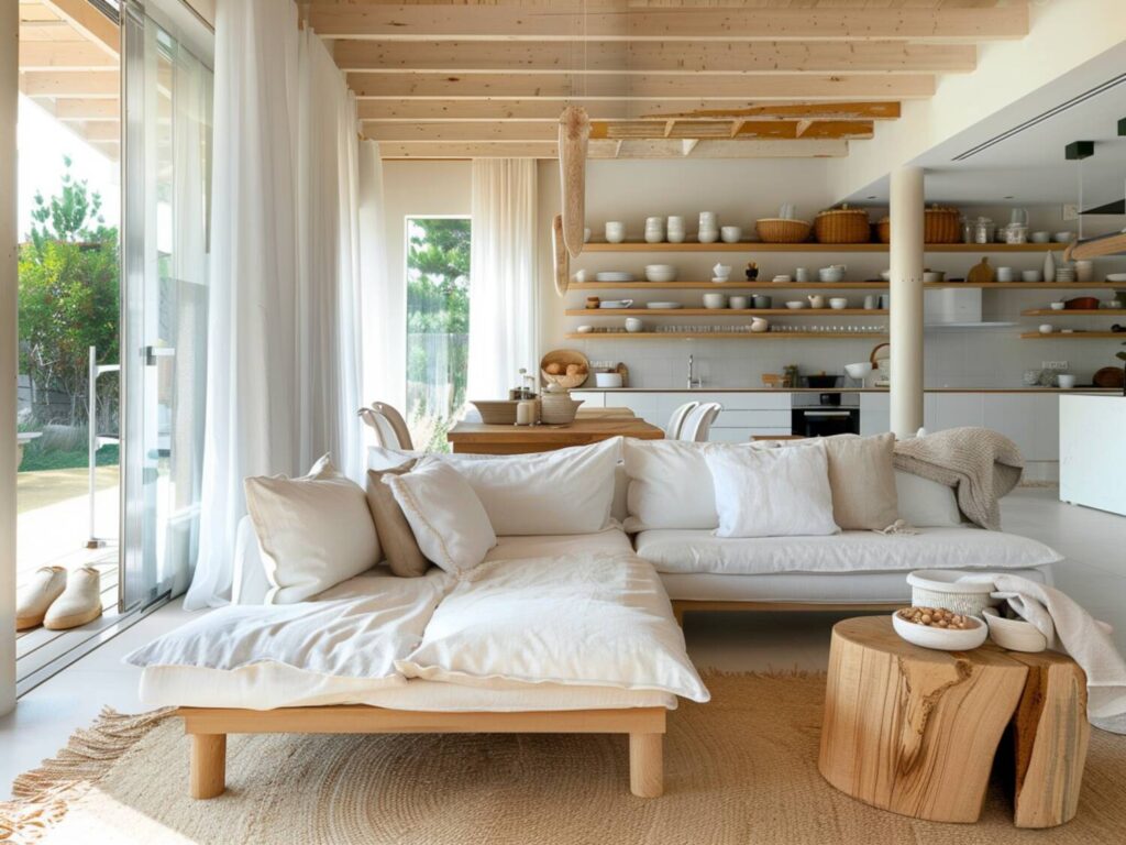 Jakie meble najlepiej pasują do przestrzeni otwartych w stylu skandynawskim