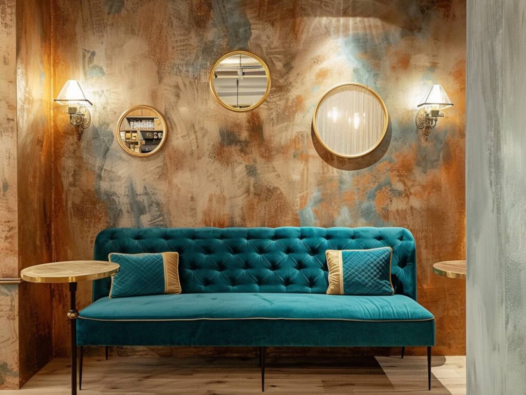 Jakie są najnowsze kolory w aranżacji wnętrz vintage