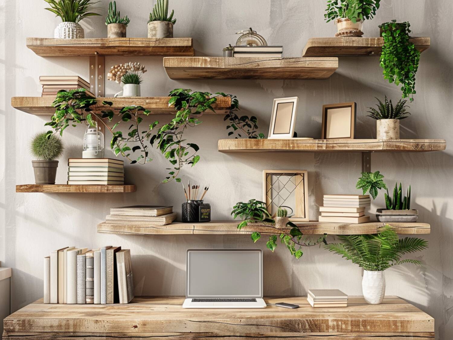 Jak stworzyć unikalne półki ze starych desek?