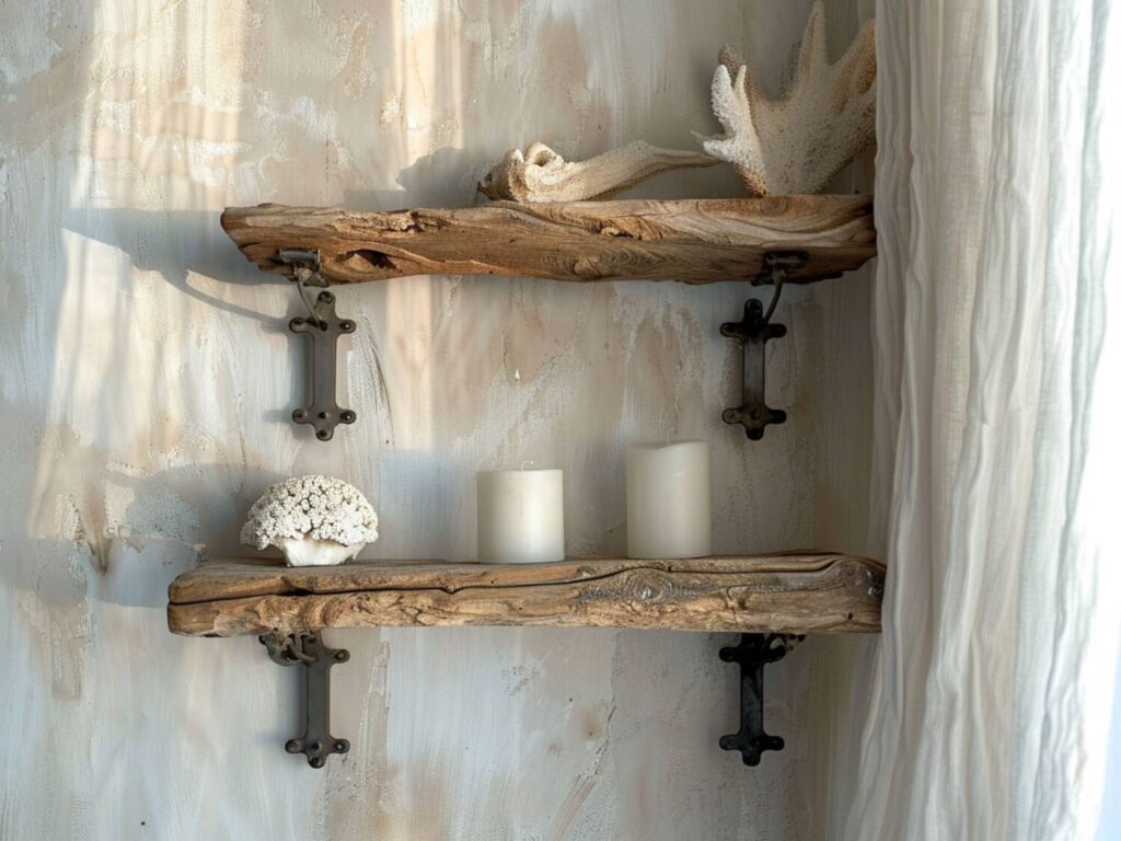Jak stworzyć unikalne półki ze starych desek?
