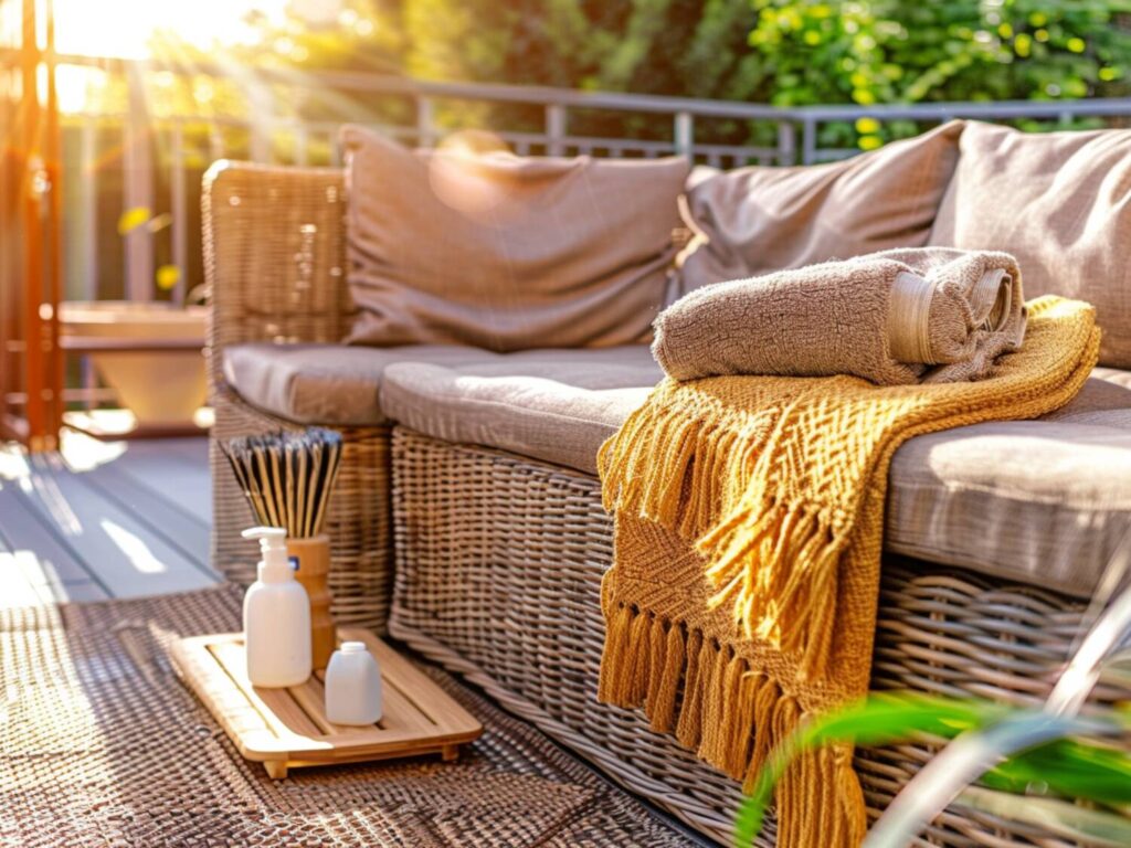 Jak dbać o meble ogrodowe wykonane z rattanu?