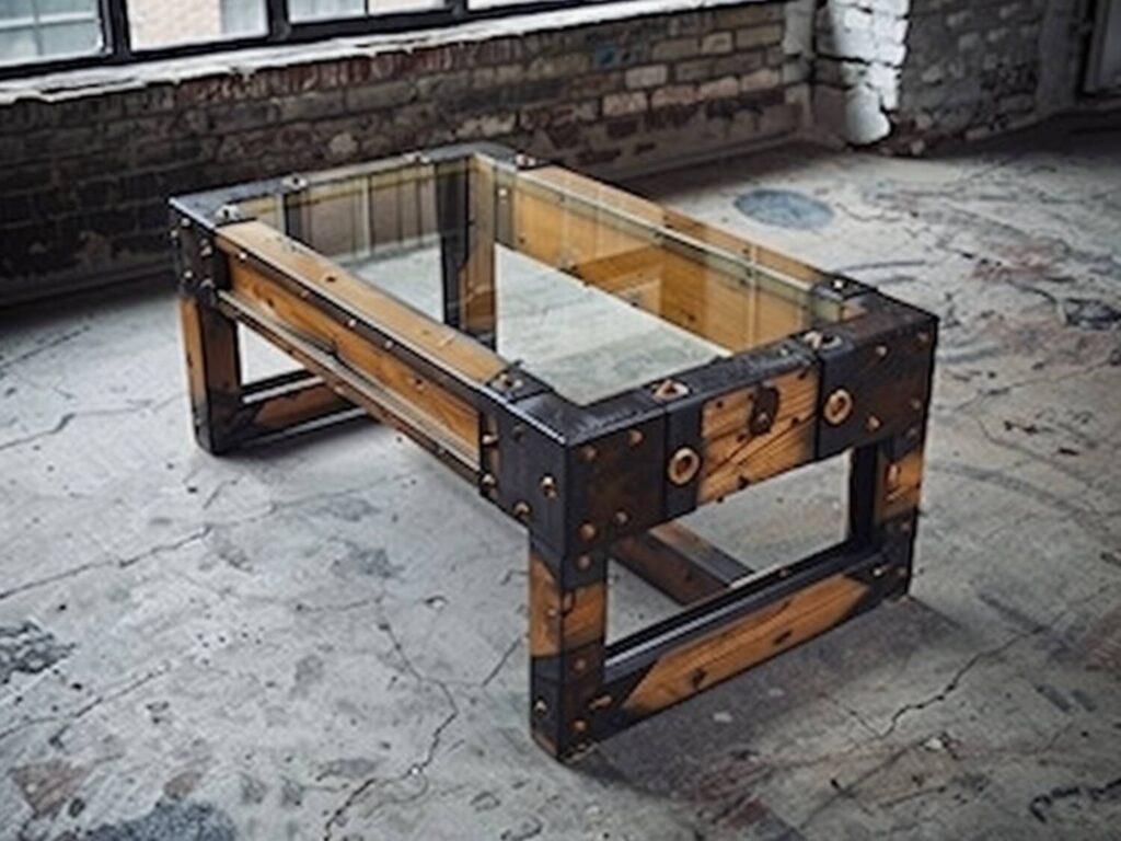 Jak odnowić stół z wbudowaną szklaną powierzchnią?